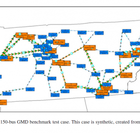 Statistical Considerations in the Creation of Realistic Synthetic Power Grids for Geomagnetic Disturbance Studies