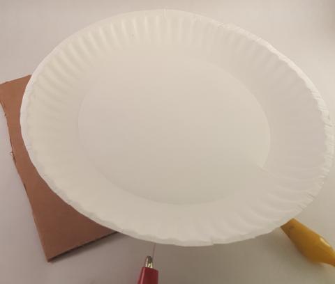 A Paper Plate Speaker