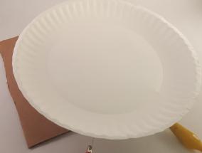A Paper Plate Speaker